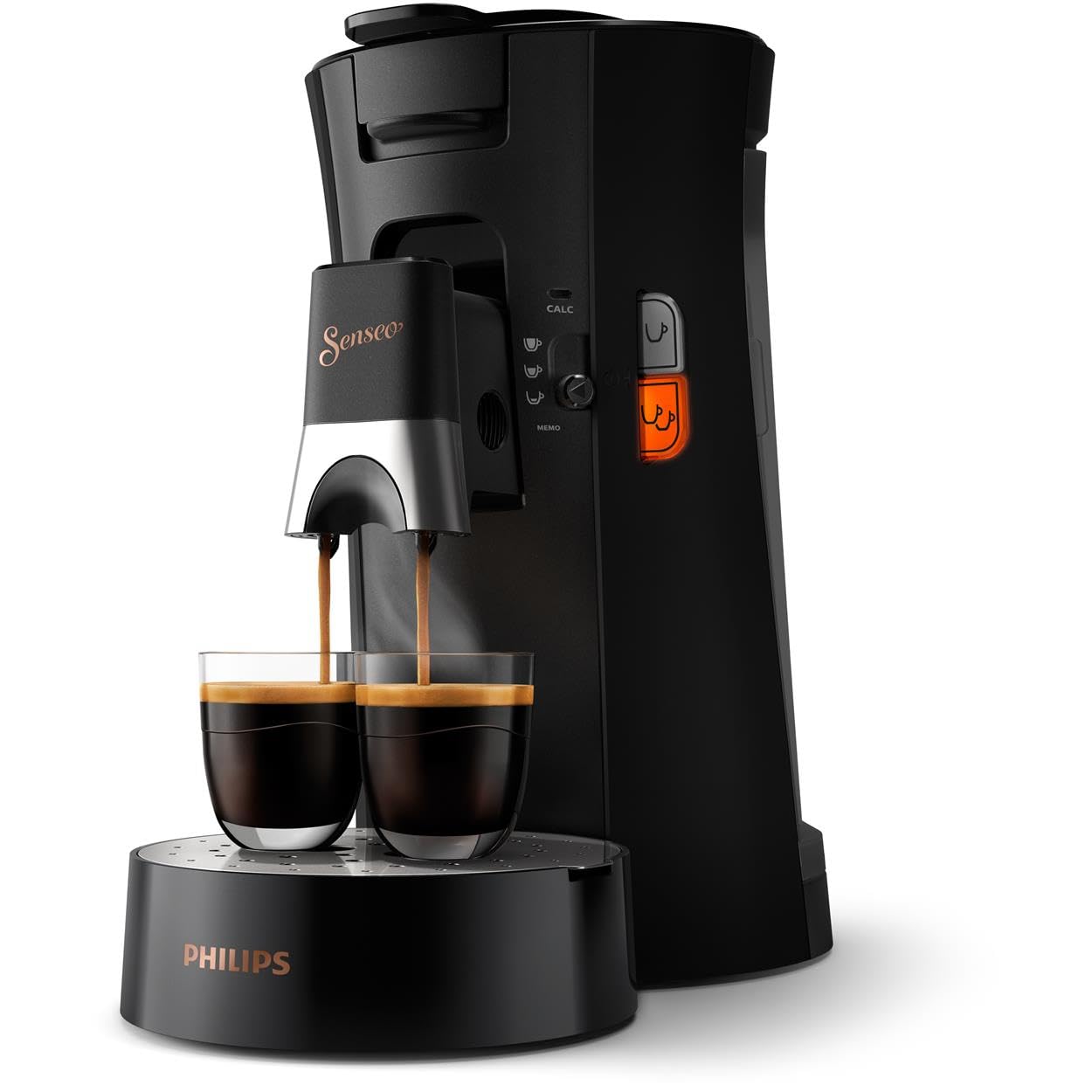 Machine à Café à Dosettes SENSEO Select CSA240/61 – Noir, Intensité Plus