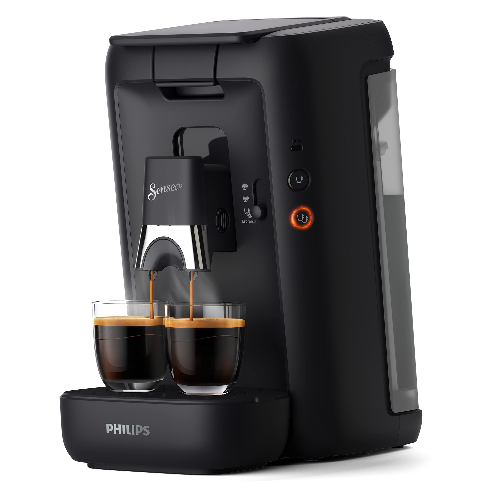 Machine à Café à Dosettes SENSEO Maestro CSA260/61 – Noir, Réservoir XL 1,2 L