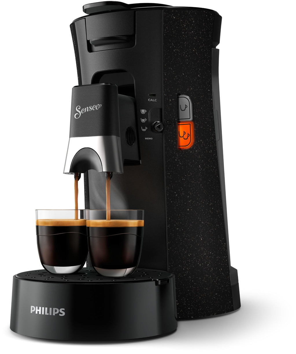 Machine à Café à Dosettes SENSEO Select Eco CSA240/21 – Noir, Intensity Plus