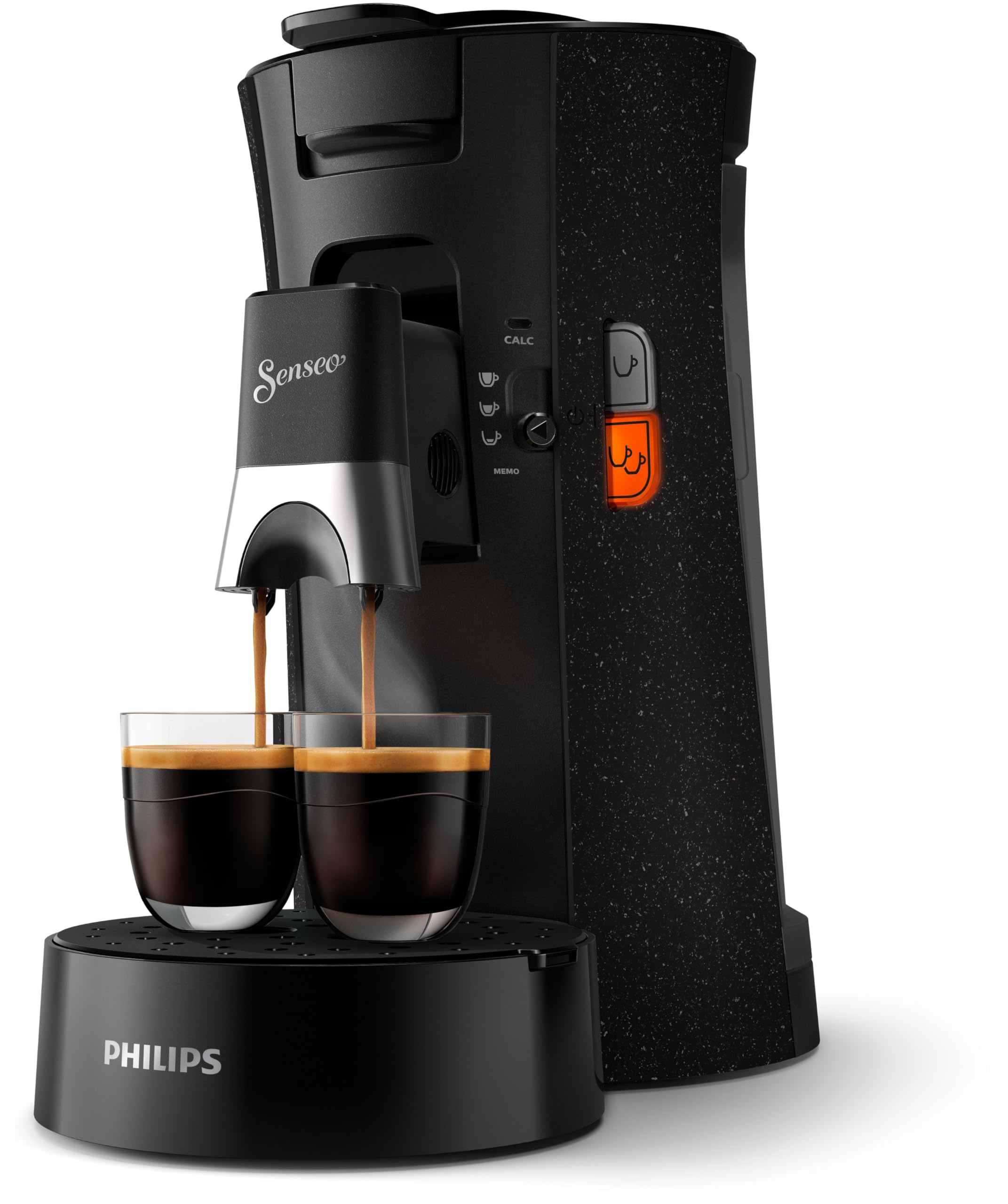Machine à Café à Dosettes SENSEO Select Eco CSA240/21 – Noir, Intensity Plus