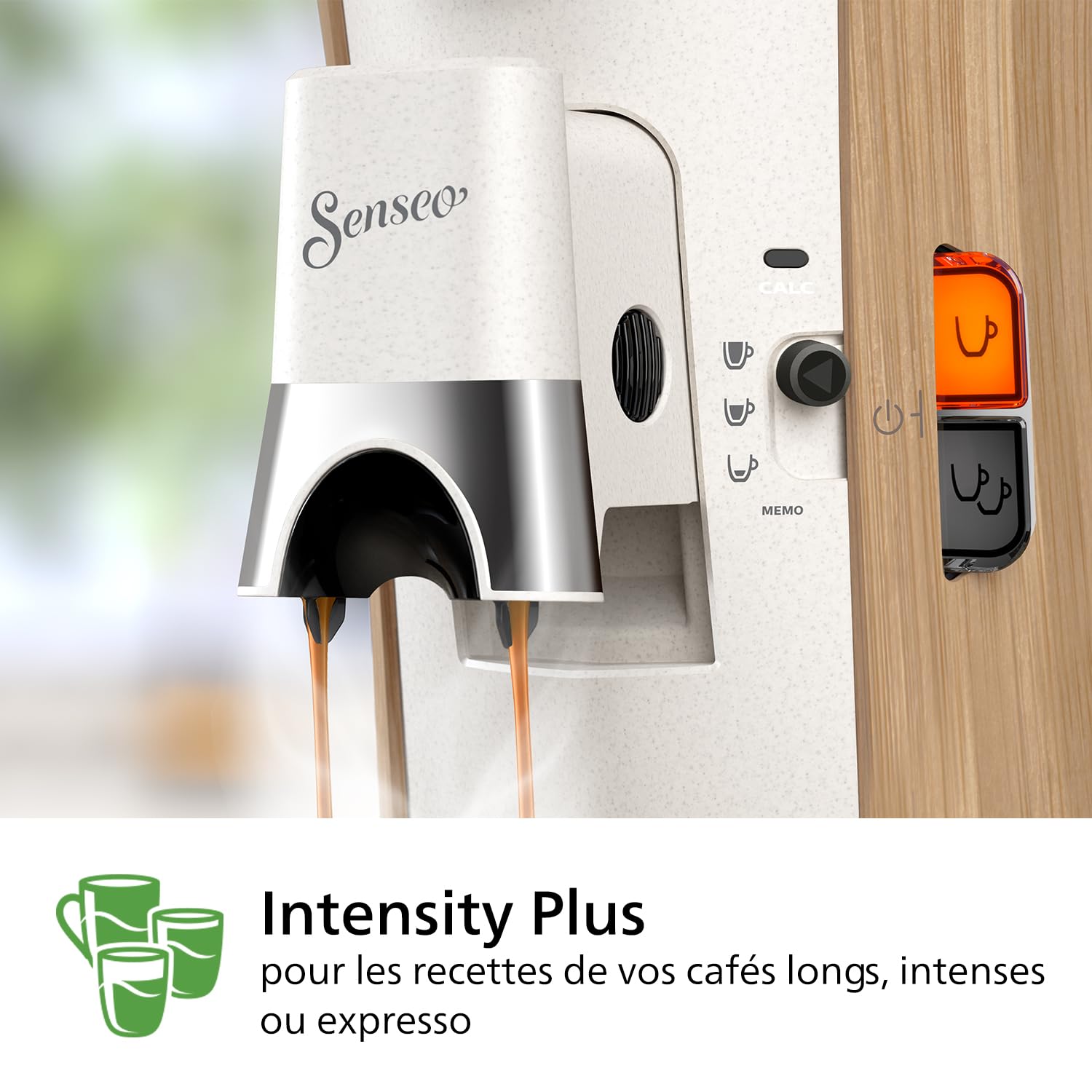 Machine à Café à Dosettes SENSEO Select CSA240/06 – Blanc Soie, Eco-responsable