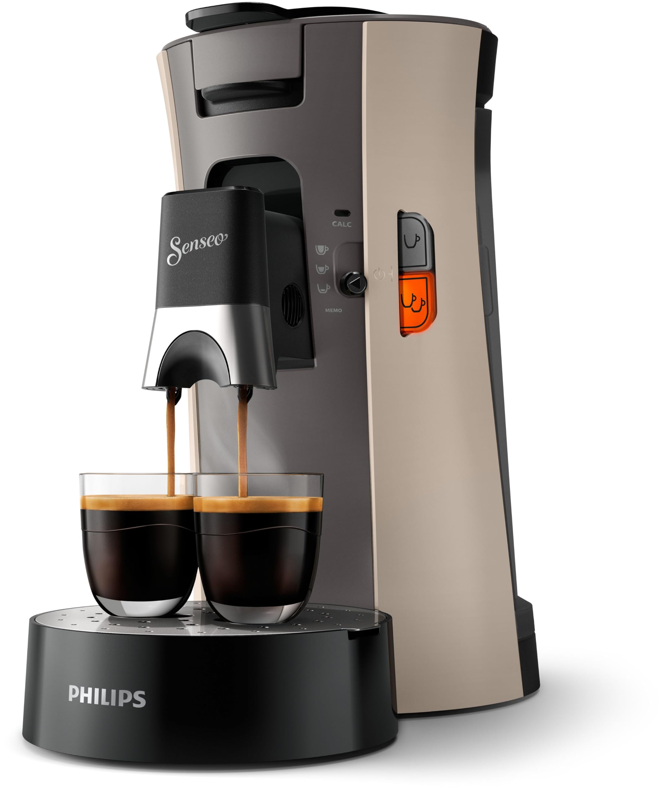 Machine à Café à Dosettes SENSEO Select Eco CSA240/31 – Noir, Intensity Plus