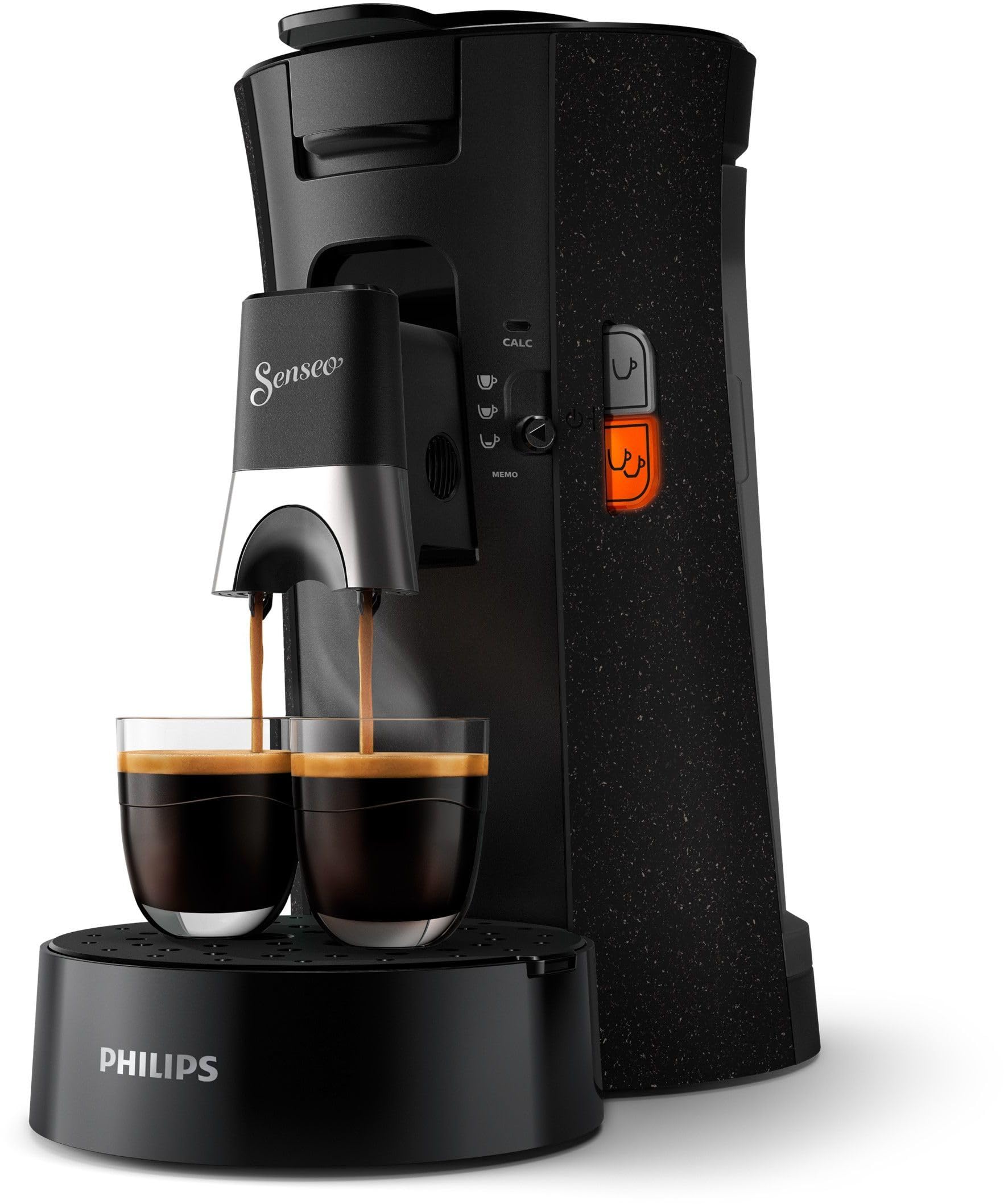 Machine à Café à Dosettes SENSEO Select Eco CSA240/21 – Noir, Intensity Plus