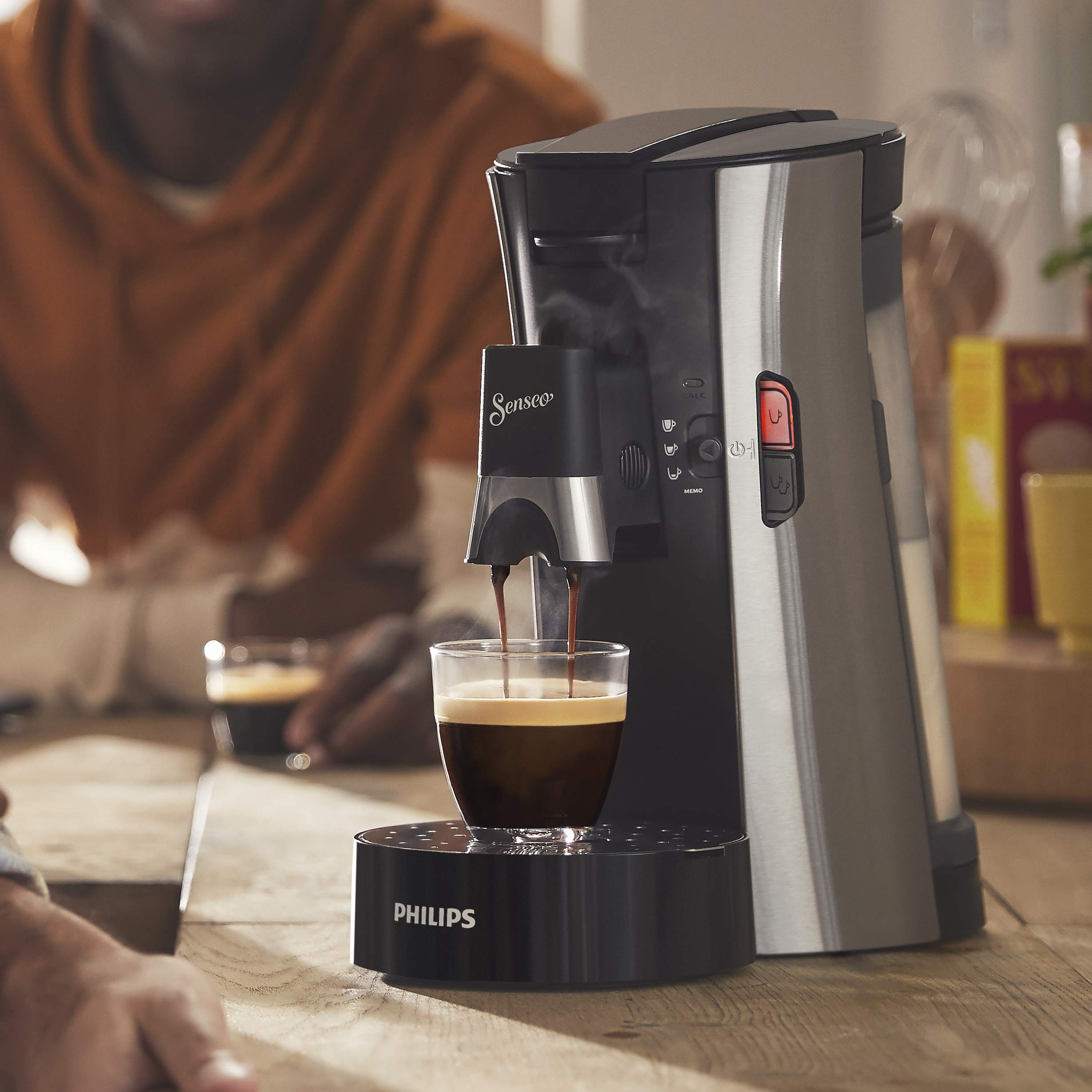 Machine à Café à Dosettes SENSEO Select CSA250/11 – Sauge